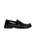 Black patent leather "Charles" loafers