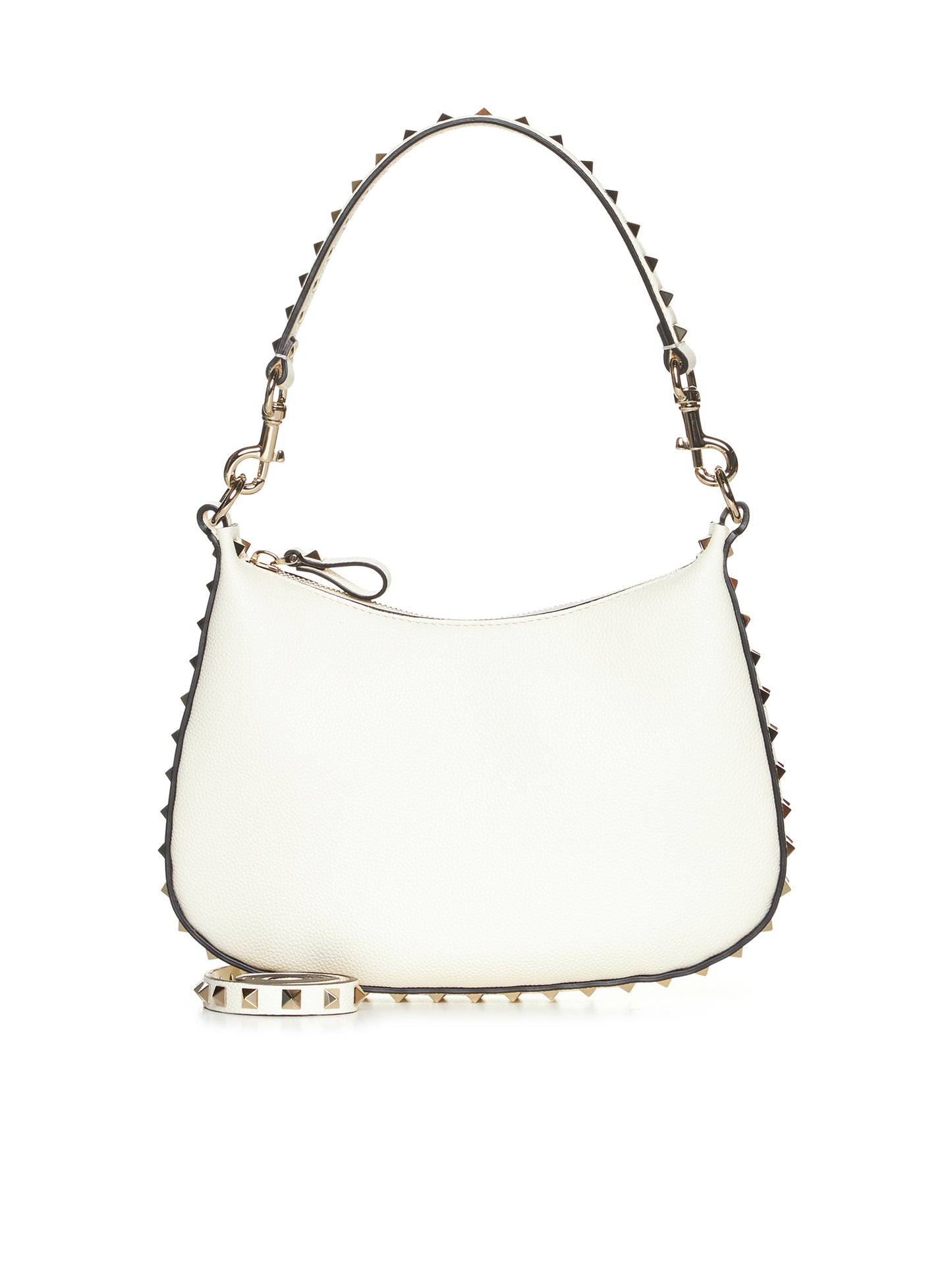 Borsa hobo piccola Rockstud in pelle