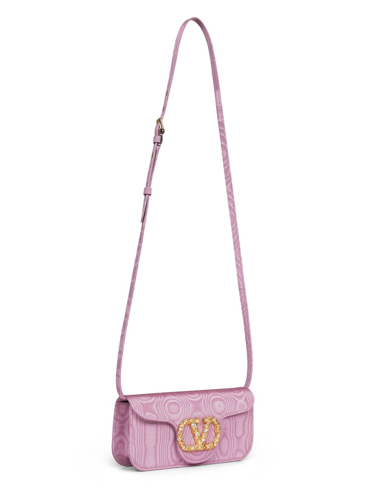 Pink Locò clutch bag