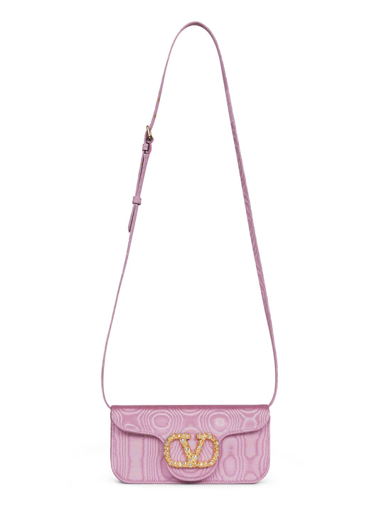 Pink Locò clutch bag