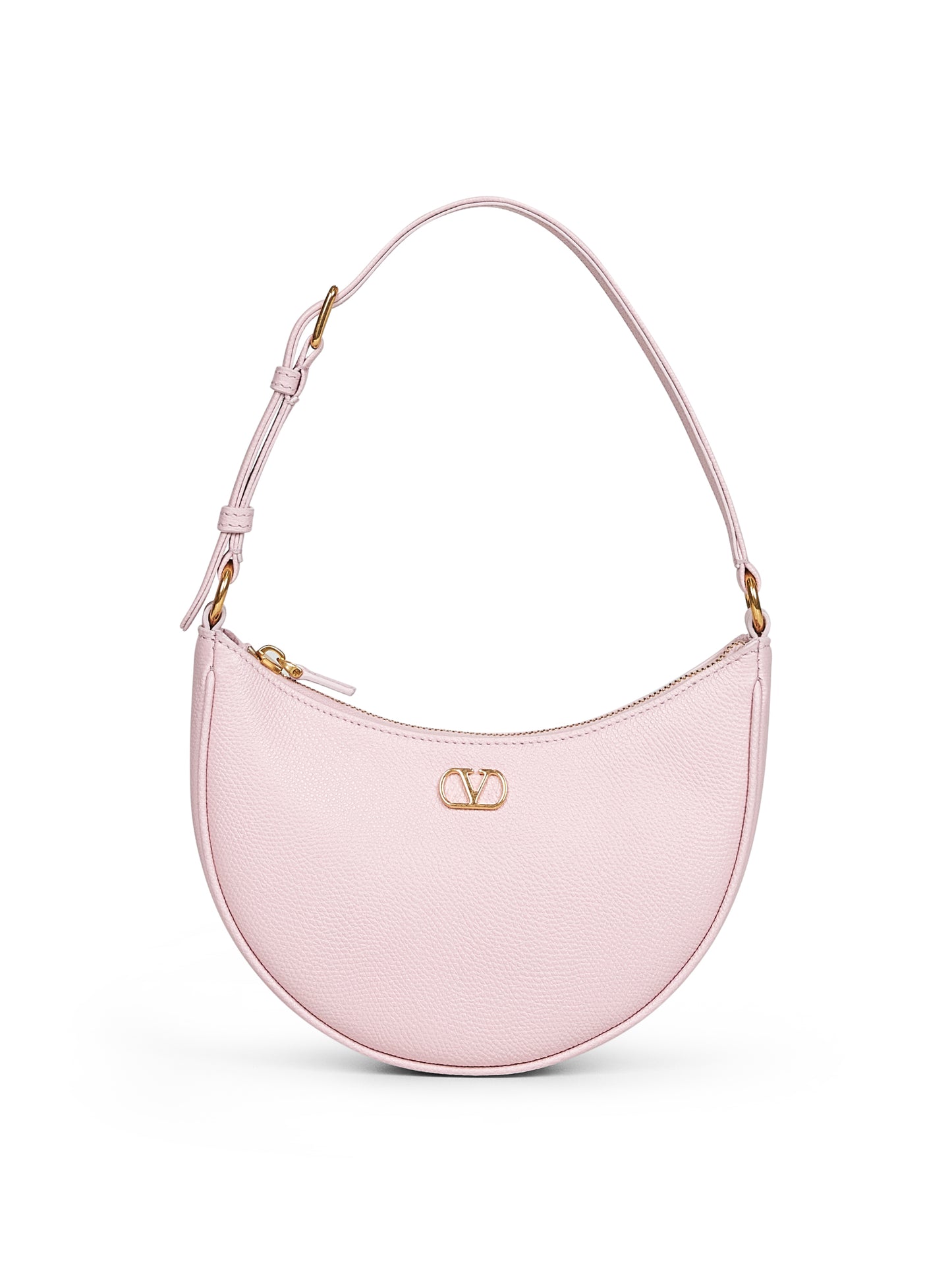Mini borsa hobo Vlogo Signature rosa