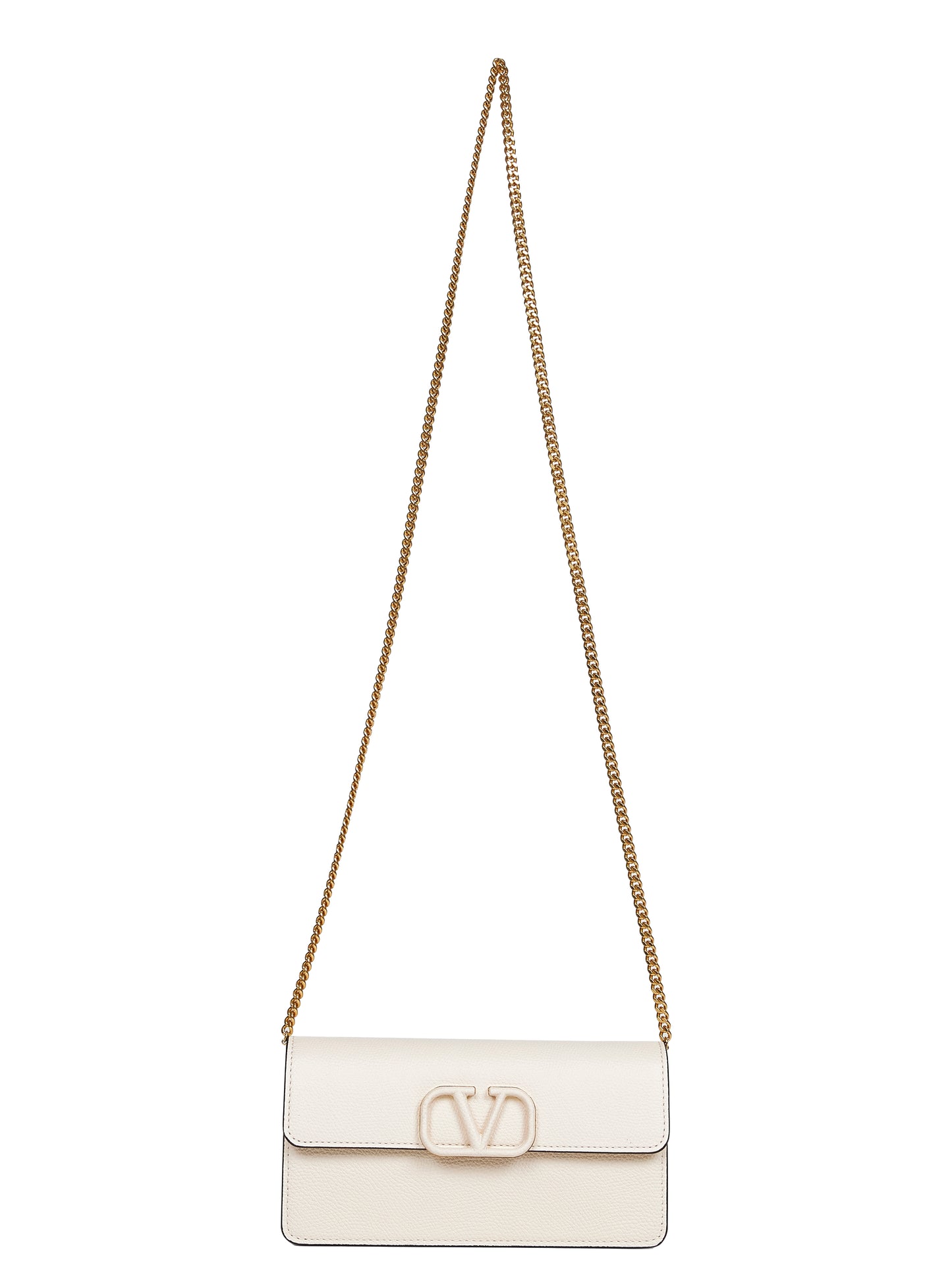 Light ivory VLogo Signature wallet on chain