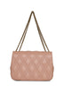 Borsa a spalla grande Quiltie 67 rosa