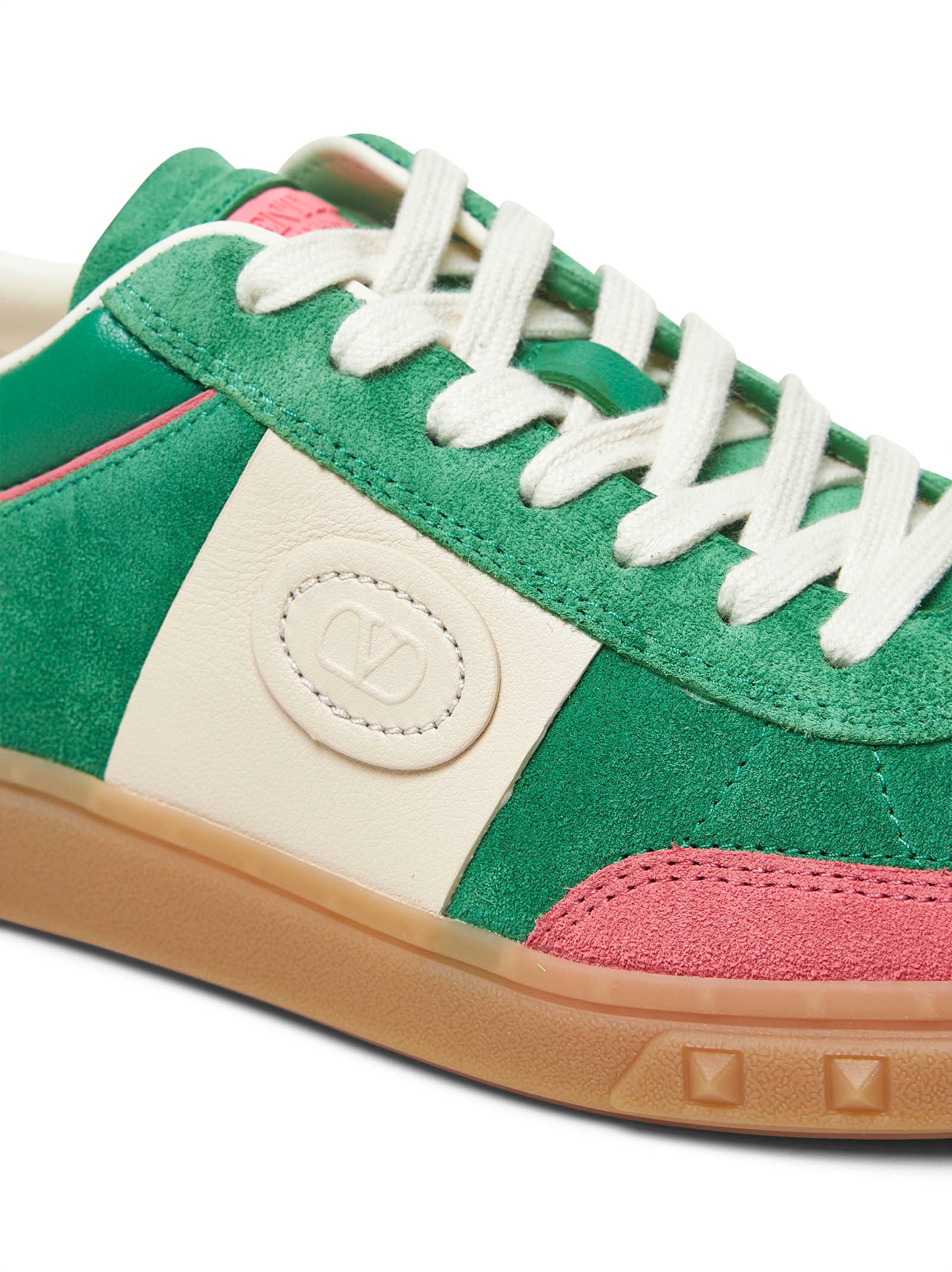 Sneakers Upvillage in crosta verde