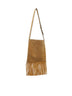 Nellcôte suede shoulder bag with fringes