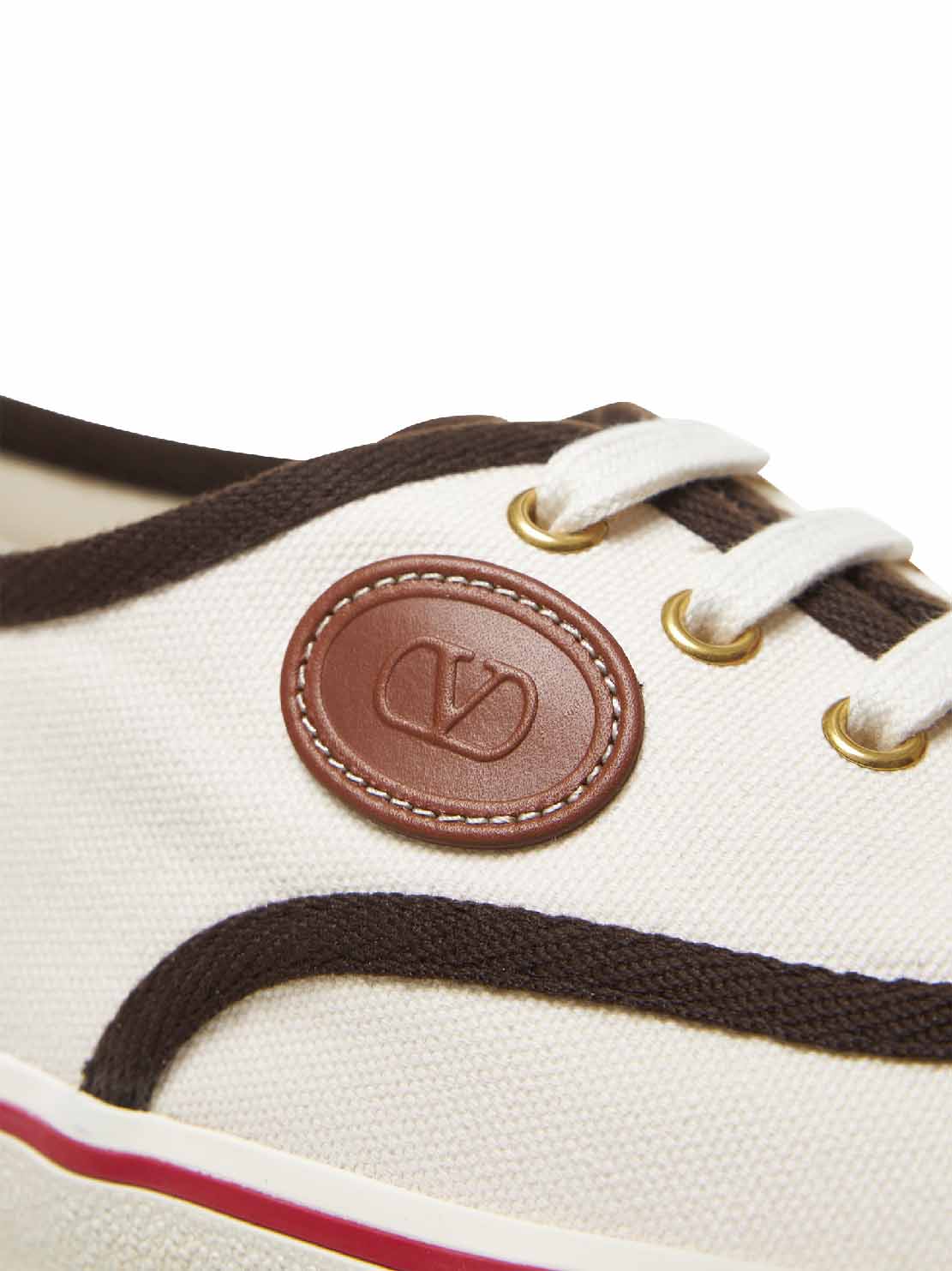 Sneakers Nojoke in canvas avorio