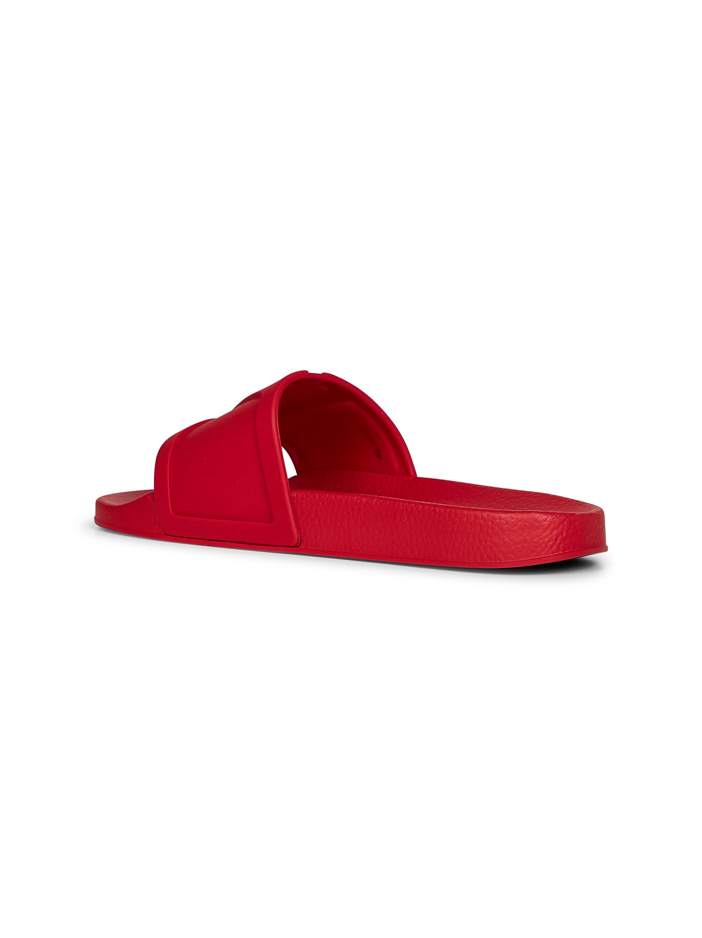 Sandali slider Coolside in gomma rossa