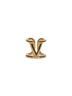 Anello VLogo Signature in metallo oro