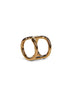 Anello VLogo Signature in metallo oro