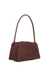 Brown Le Bouledogue bowling shoulder bag
