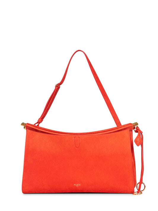 Orange brule Le Click Pocket 35 shoulder bag