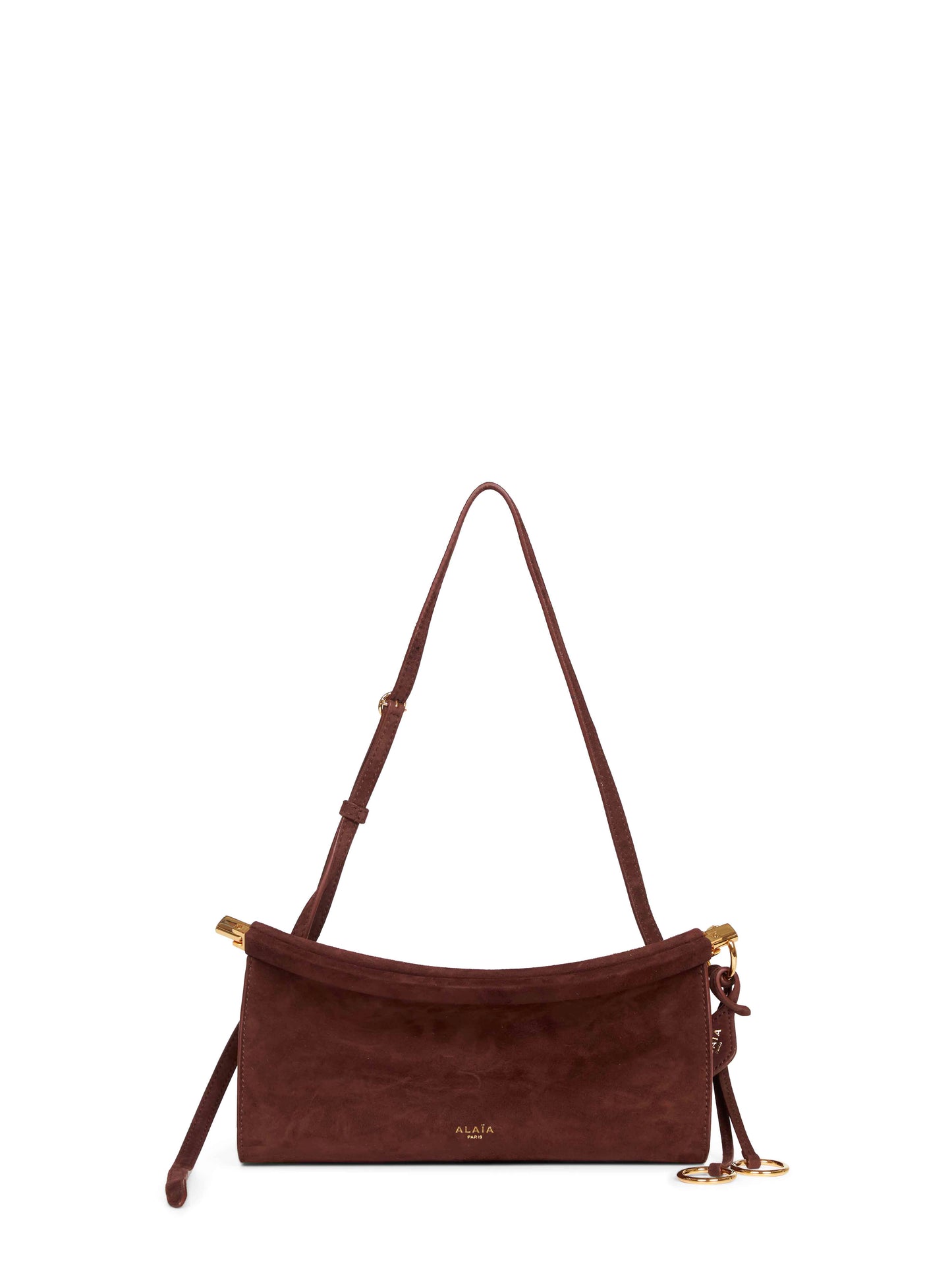 Borsa Le Click East West piccola marrone