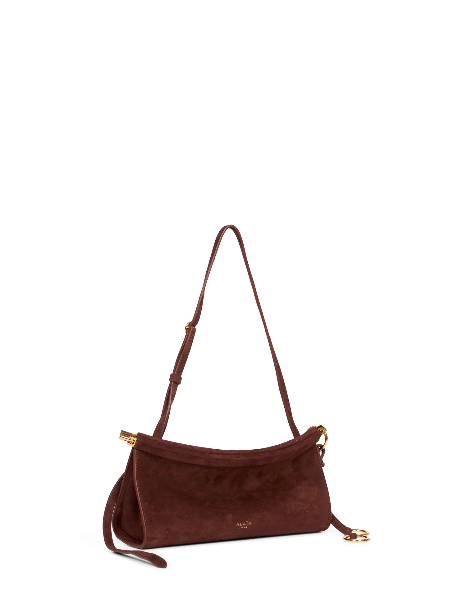 Borsa Le Click East West piccola marrone