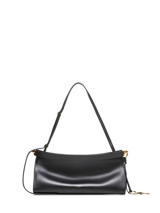Black Le Click East West medium shoulder bag