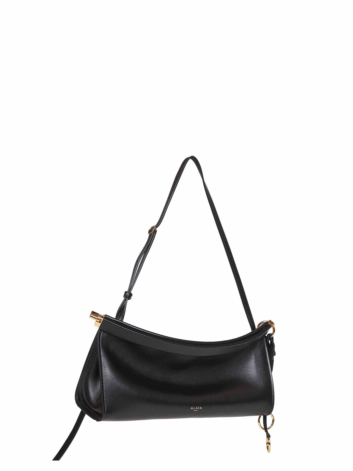 Black Le Click East West medium shoulder bag