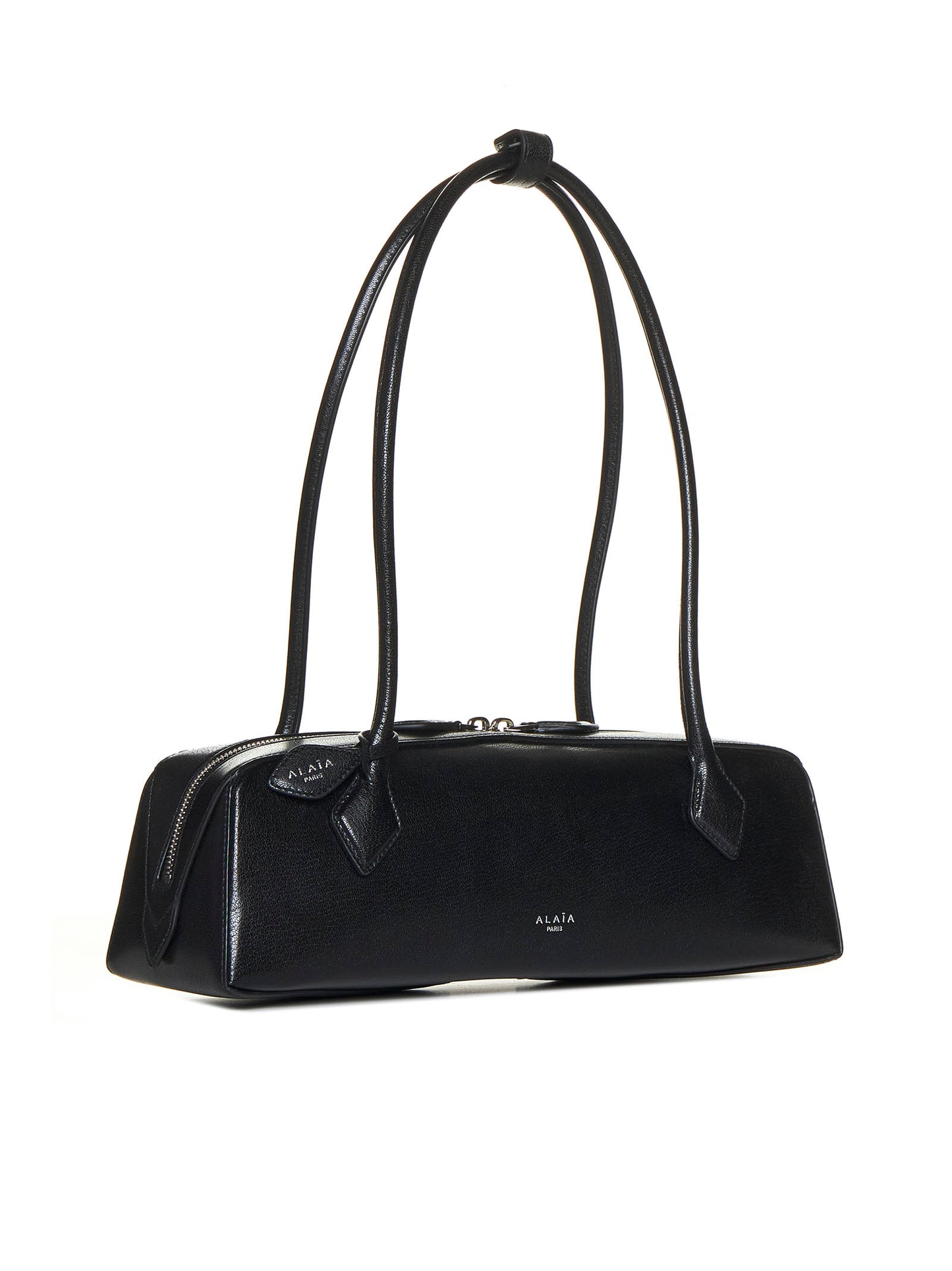 "Le teckel" medium bag in black leather
