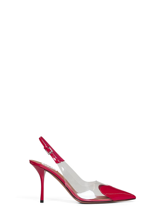 Slingback Le Cœur lampone