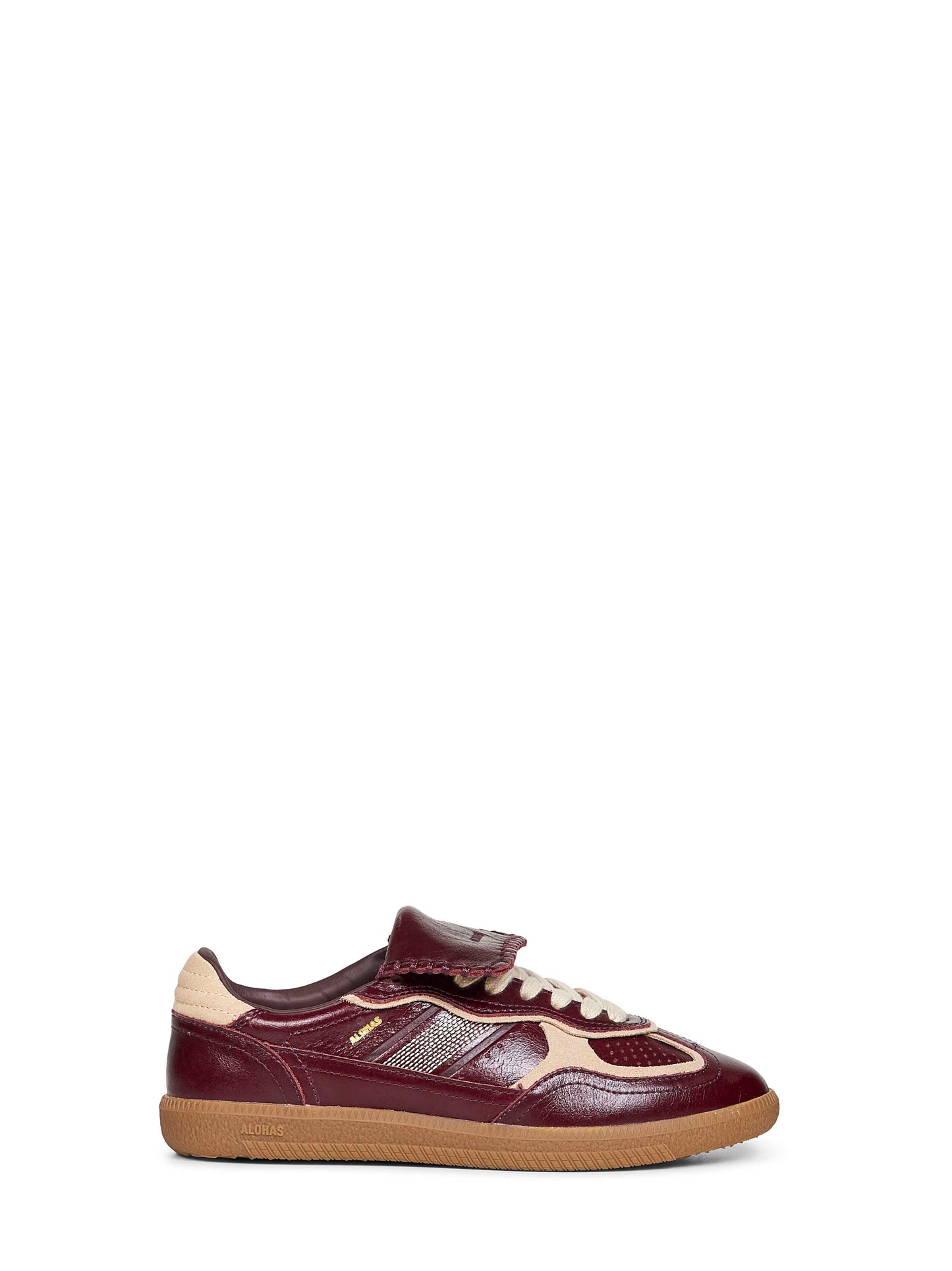 Burgundy patent leather Tb.490 Club sneakers