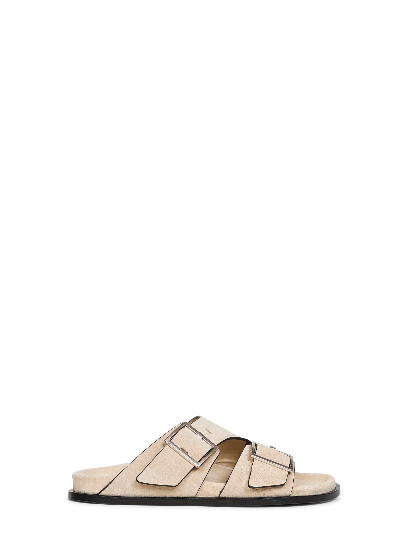 Beige suede Alba sandals