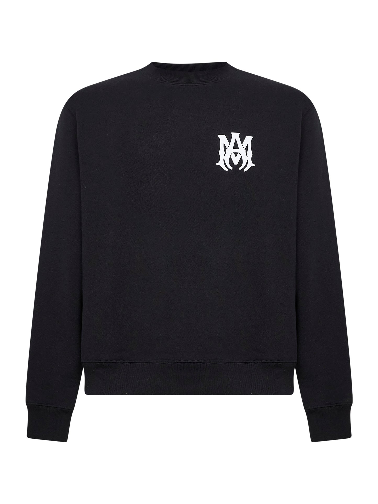 Felpa MA Core Logo in cotone nero