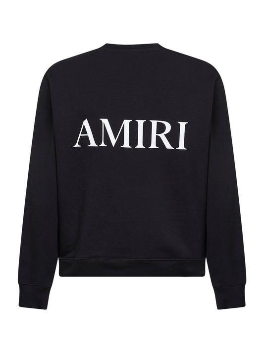 Felpa MA Core Logo in cotone nero