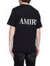 Black T-Shirt with Logo Print in Cotton