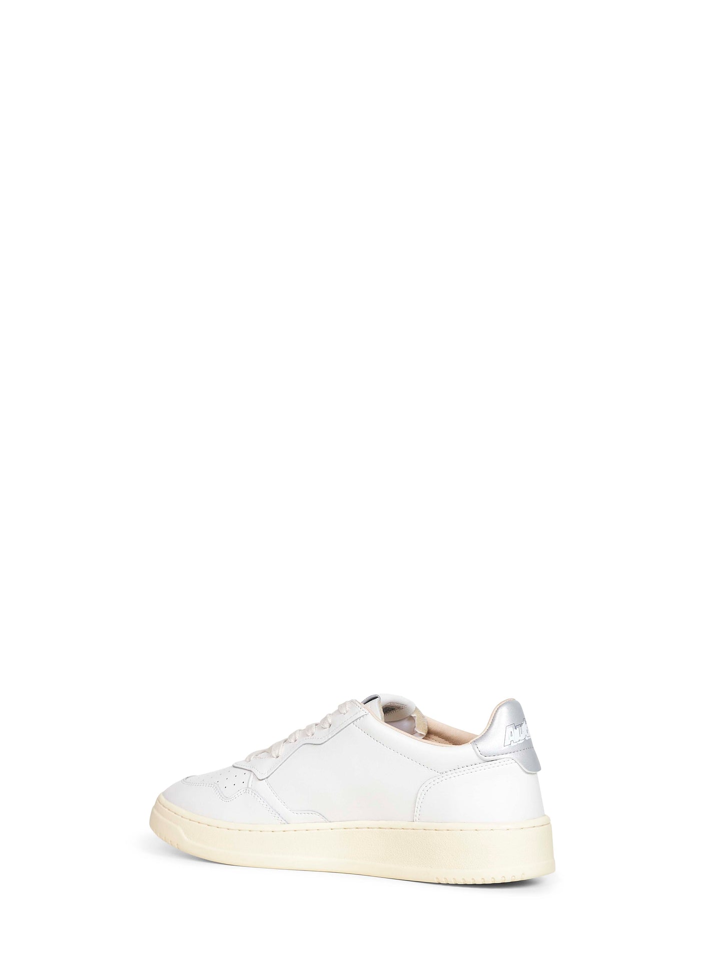 White leather Medalist Low sneakers