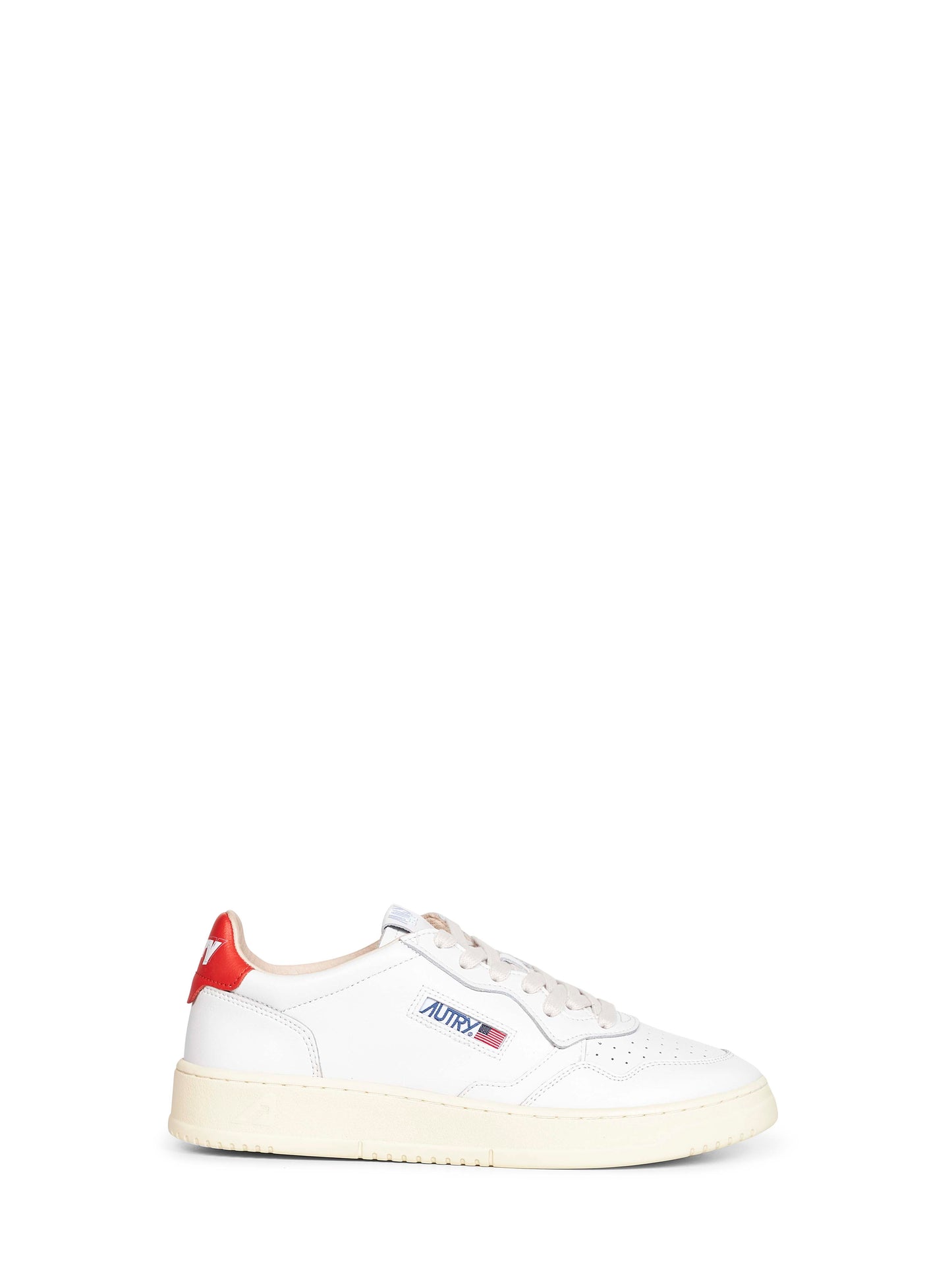 White leather Medalist Low sneakers