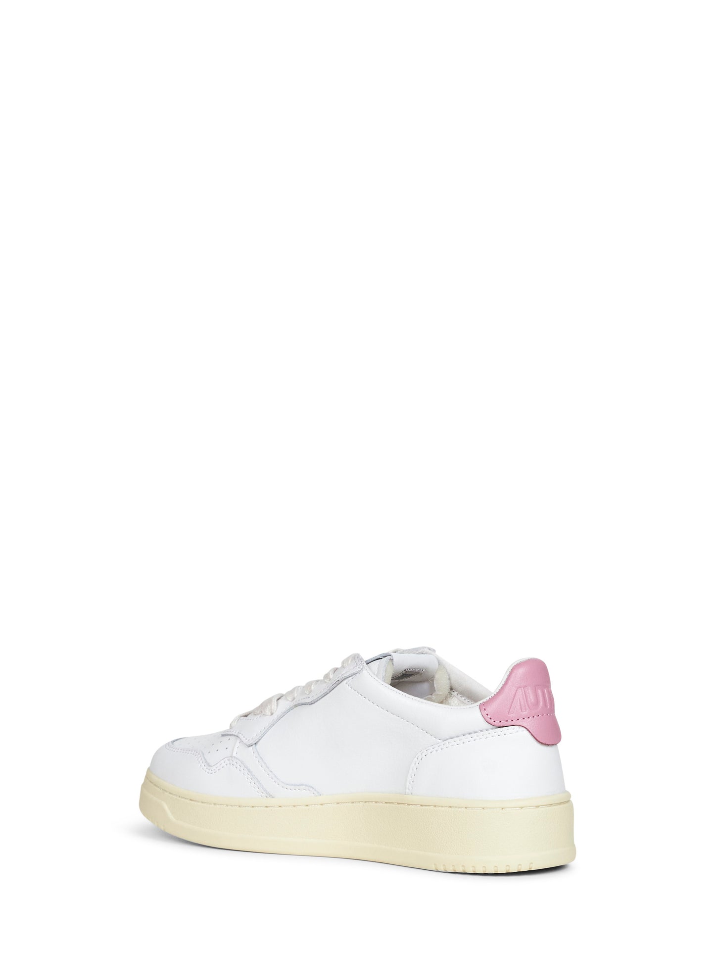 White leather Medalist Low sneakers