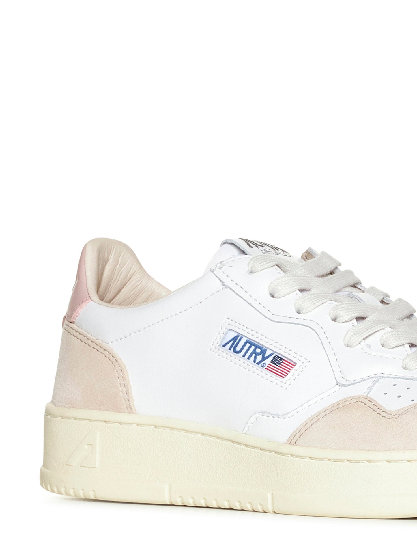 Medalist leather and suede sneakers by Autry