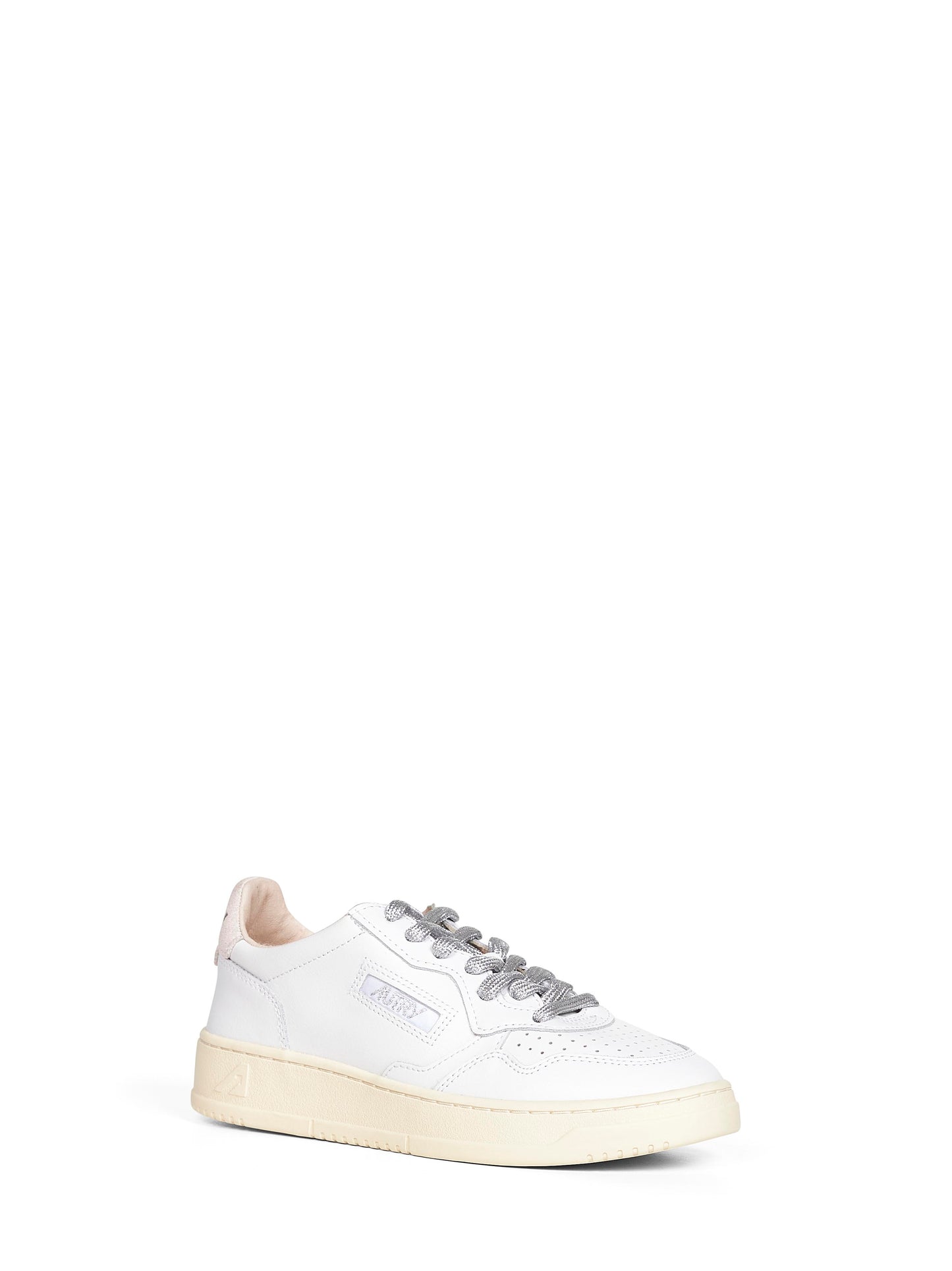 White leather Medalist Low sneakers