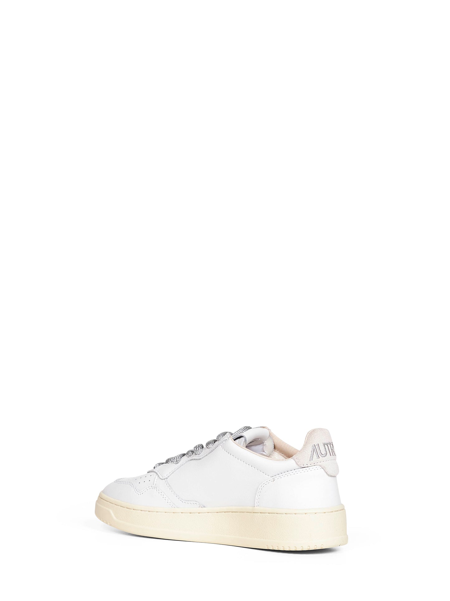 White leather Medalist Low sneakers