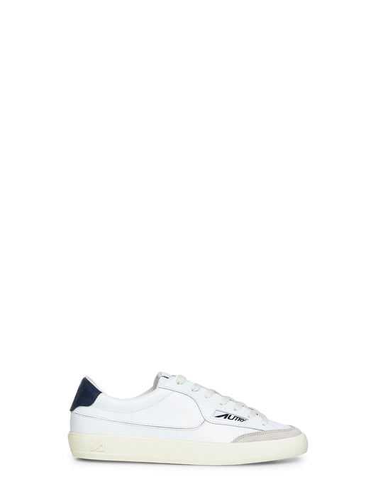 Sneakers Windscape Low in pelle bianca