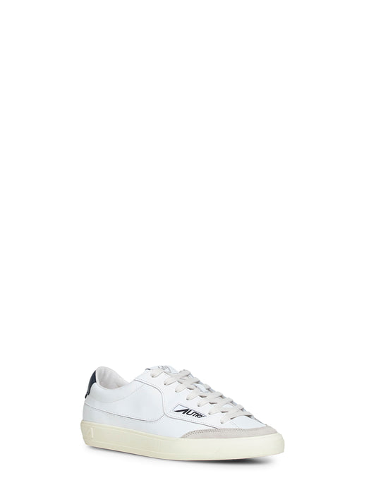 Sneakers Windscape Low in pelle bianca