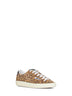 Sneakers Windscape Low in suede leopardato