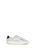 Sneakers Windscape Low in suede laminato argento