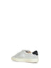 Sneakers Windscape Low in suede laminato argento