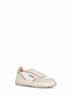 Sneakers Wildpace Low bianche e sabbia