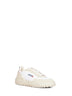 White mesh and suede Wildpace Low sneakers