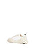 White mesh and suede Wildpace Low sneakers