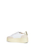 Sneakers Medalist Platform in pelle e suede