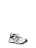 Sneakers Runner in  mesh e nylon bianco e nero