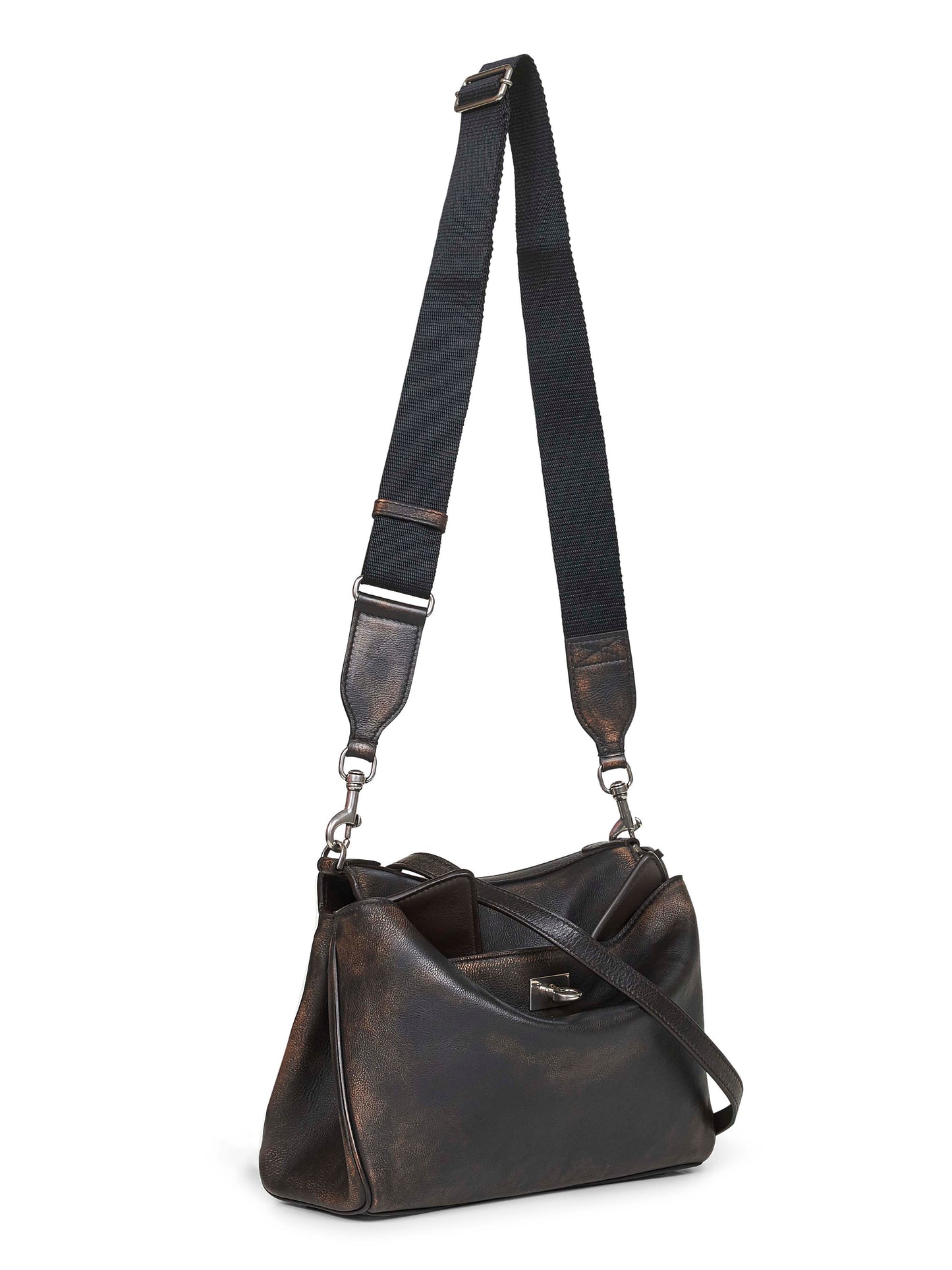 Borsa messenger Rodeo Piccola marrone