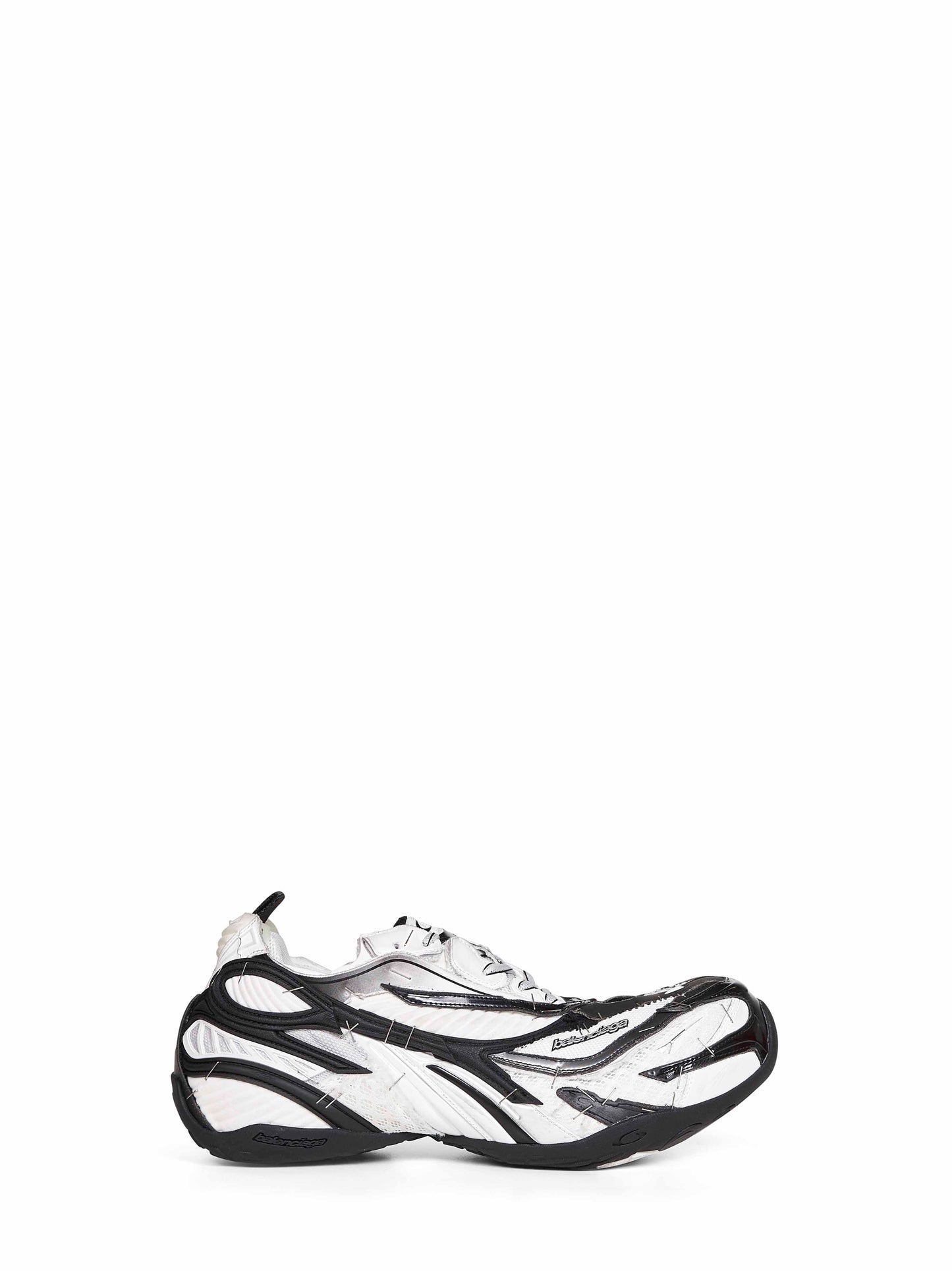 Sneaker Soleless nere e bianche e argento