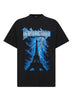 T-Shirt Paris Thunderstorm Oversize nera