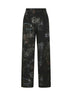 Washed black Washed Crayon Allover Pyjama trousers