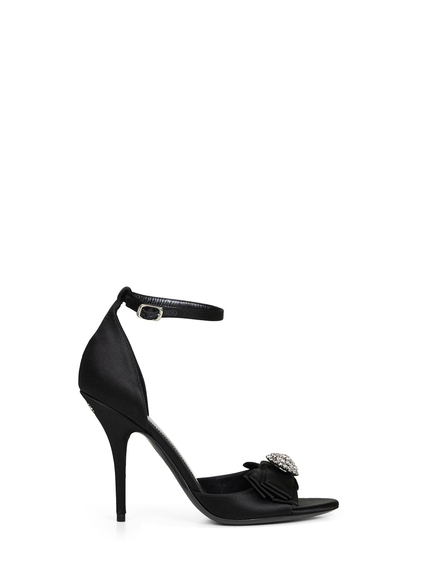 Black Avenue Palazzo 110 mm sandals