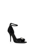 Black Avenue Palazzo 110 mm sandals