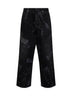 Black fade out Washed Crayon Allover denim Minimal Baggy jeans