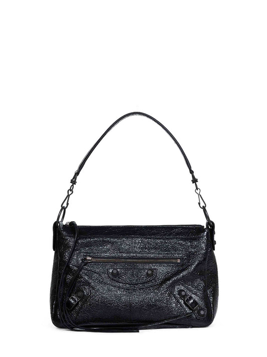 Borsa a tracolla Le City Moto Piccola nera